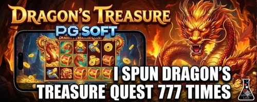 Dragon’s Treasure Quest Review: 777 Spins & 129.5% RTP Result